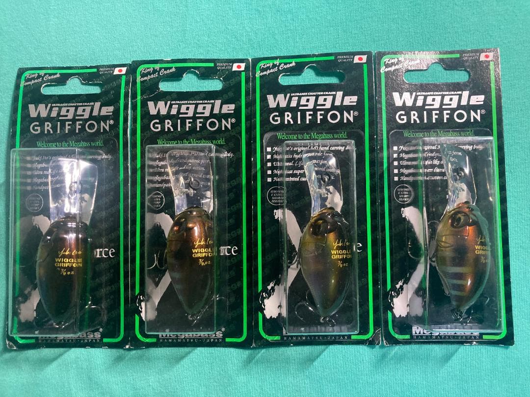 メガバス ウィグルグリフォン 4点セットMegabass