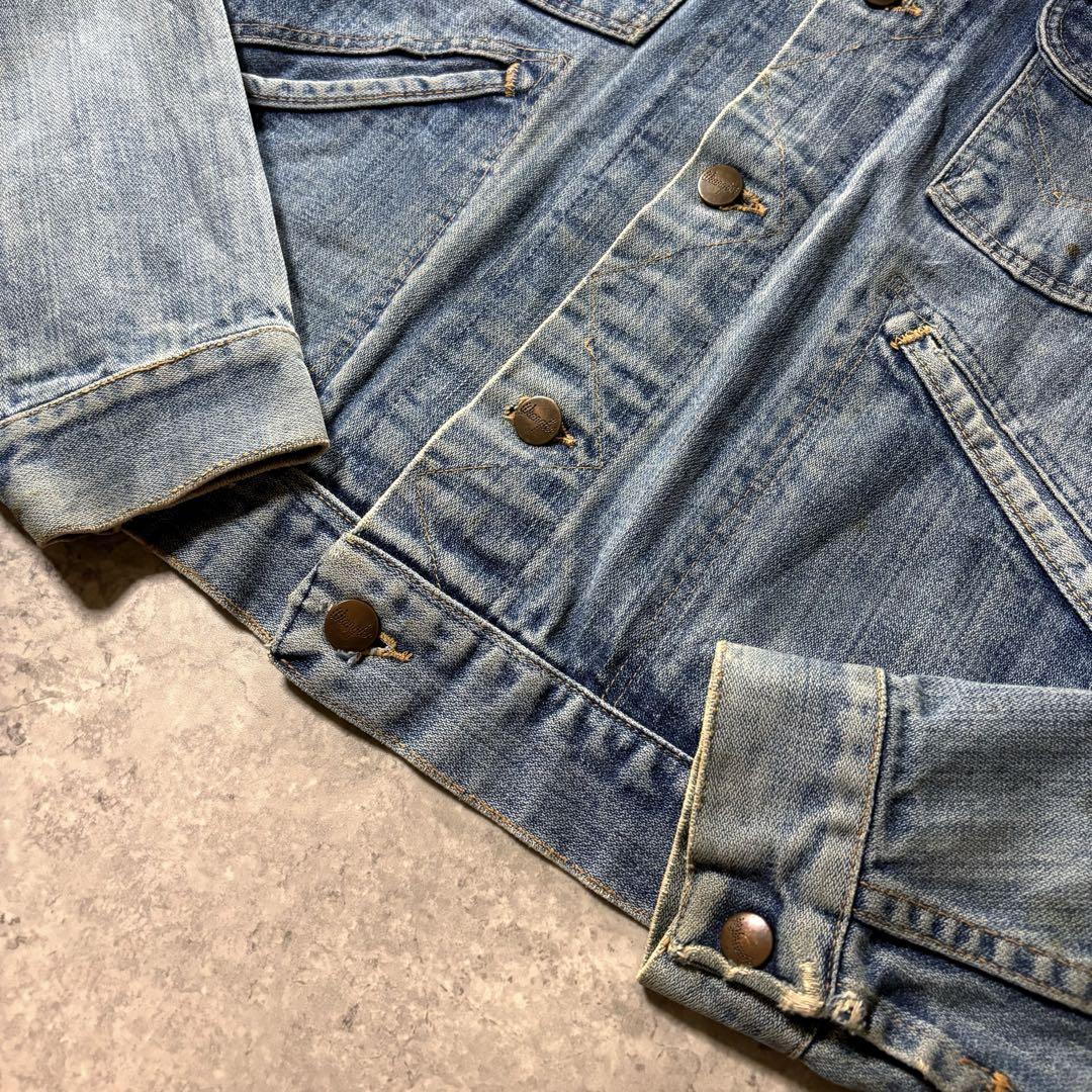70s Wrangler ラングラー 124MJ 黒タグ デニムジャケット 40