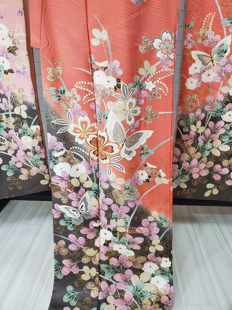 でしたら 941ー287番 友禅染め 金駒刺繍 成人式 お買得品 k8P2s-m43354010568 値下げ 着物 正絹 振袖 サイズにな