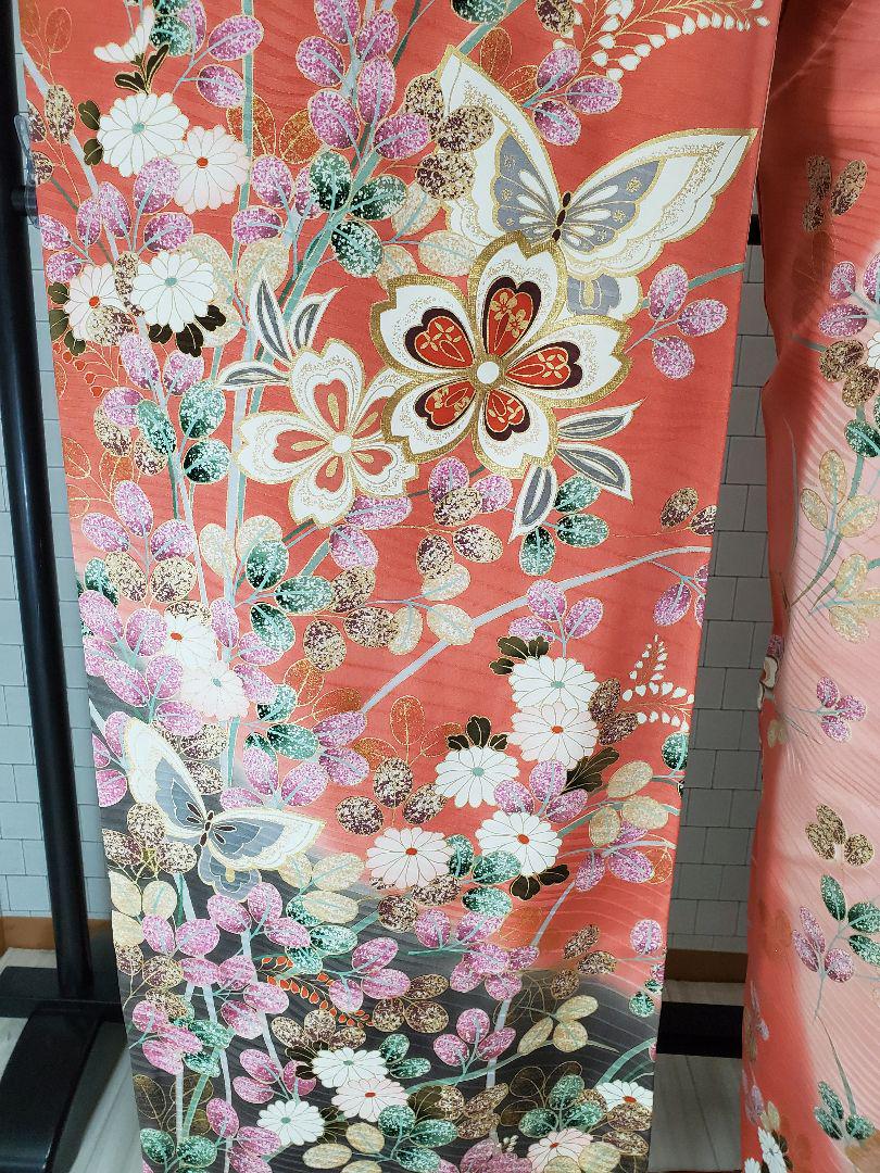 でしたら 941ー287番 友禅染め 金駒刺繍 成人式 お買得品 k8P2s-m43354010568 値下げ 着物 正絹 振袖 サイズにな