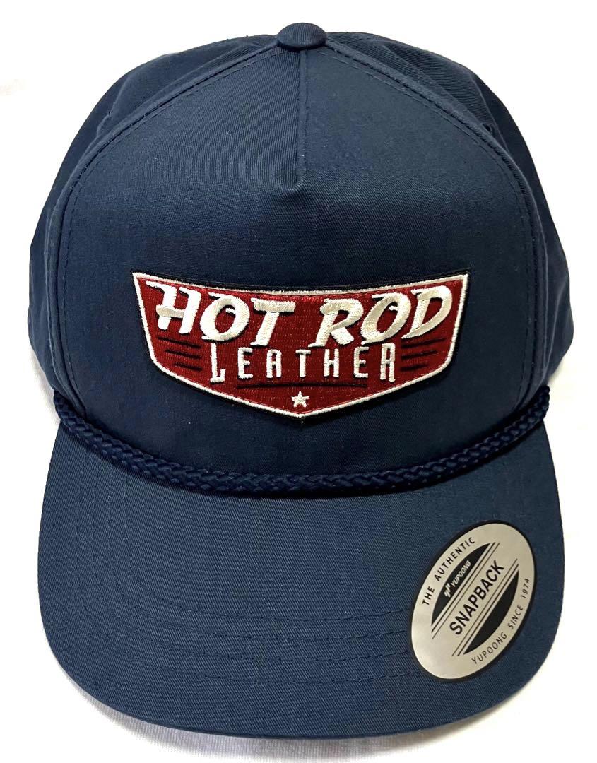 HOTRODLEATHER トラッカーキャップ　ネイビー新品fartco 山田蓮 HOTRODLEATHER トラッカーキャップ ネイビー新品fartco 山田蓮