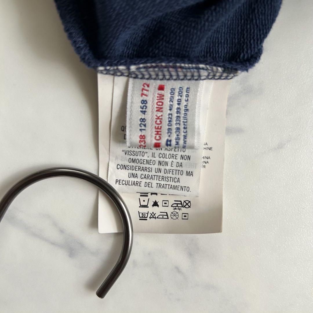 MONCLER ネイビー フルジップパーカー MAGLIA CARDIGAN