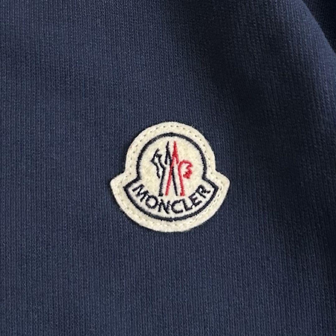 MONCLER ネイビー フルジップパーカー MAGLIA CARDIGAN
