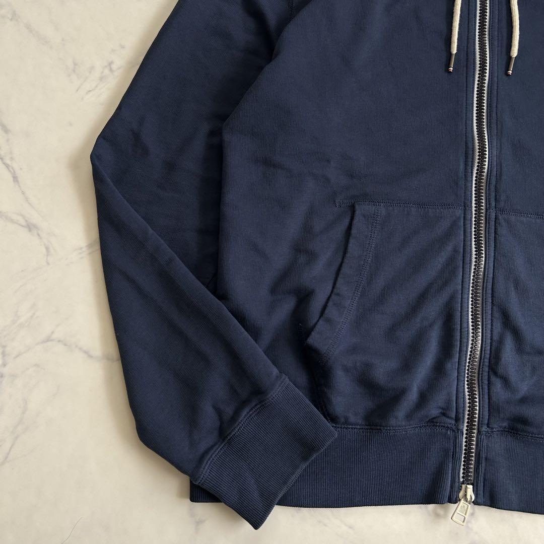 MONCLER ネイビー フルジップパーカー MAGLIA CARDIGAN