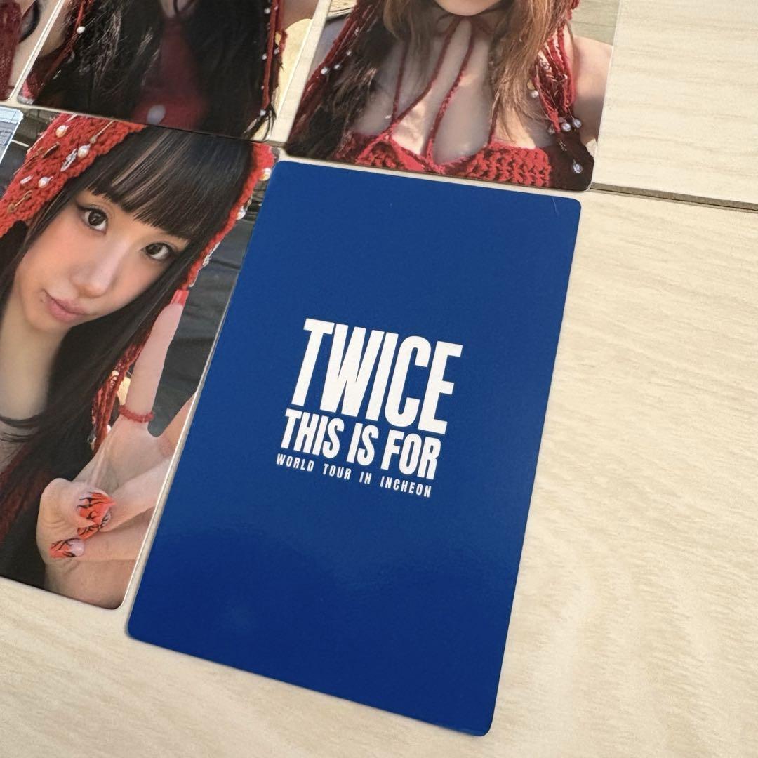 TWICE THIS IS FOR ソウルコン 入場特典 トレカ コンプ 2日目