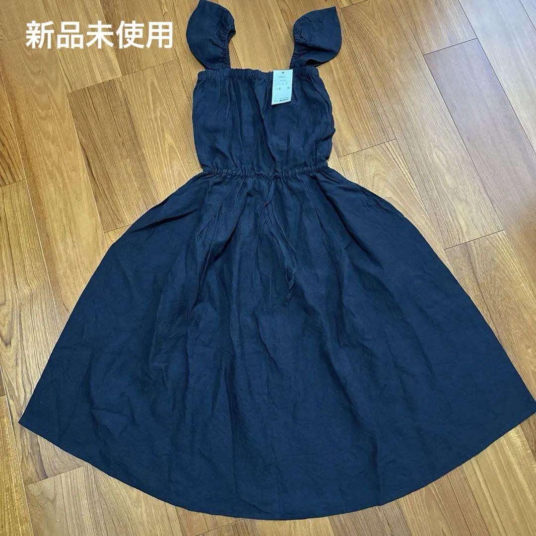 ハグオーワー HUG O WAR Cloth リネン ブラック ワンピース