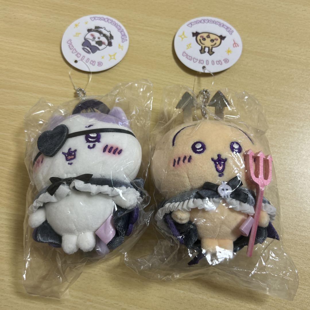 ちいかわ　てんしとあくま　あくまなうさぎ　だてんしなハチワレ　マスコット