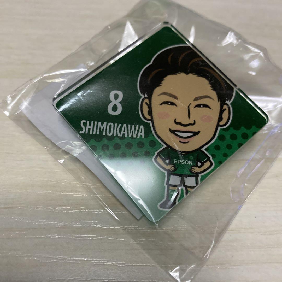 22超人気 No 8 松本山雅fc 下川陽太選手モバガチャクリップ フットサル