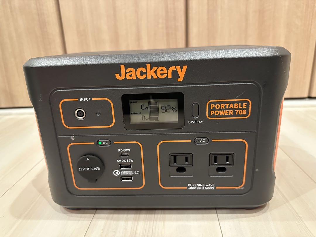 独特の素材 Jackery BLACK 708 ポータブル電源 JACKERY その他