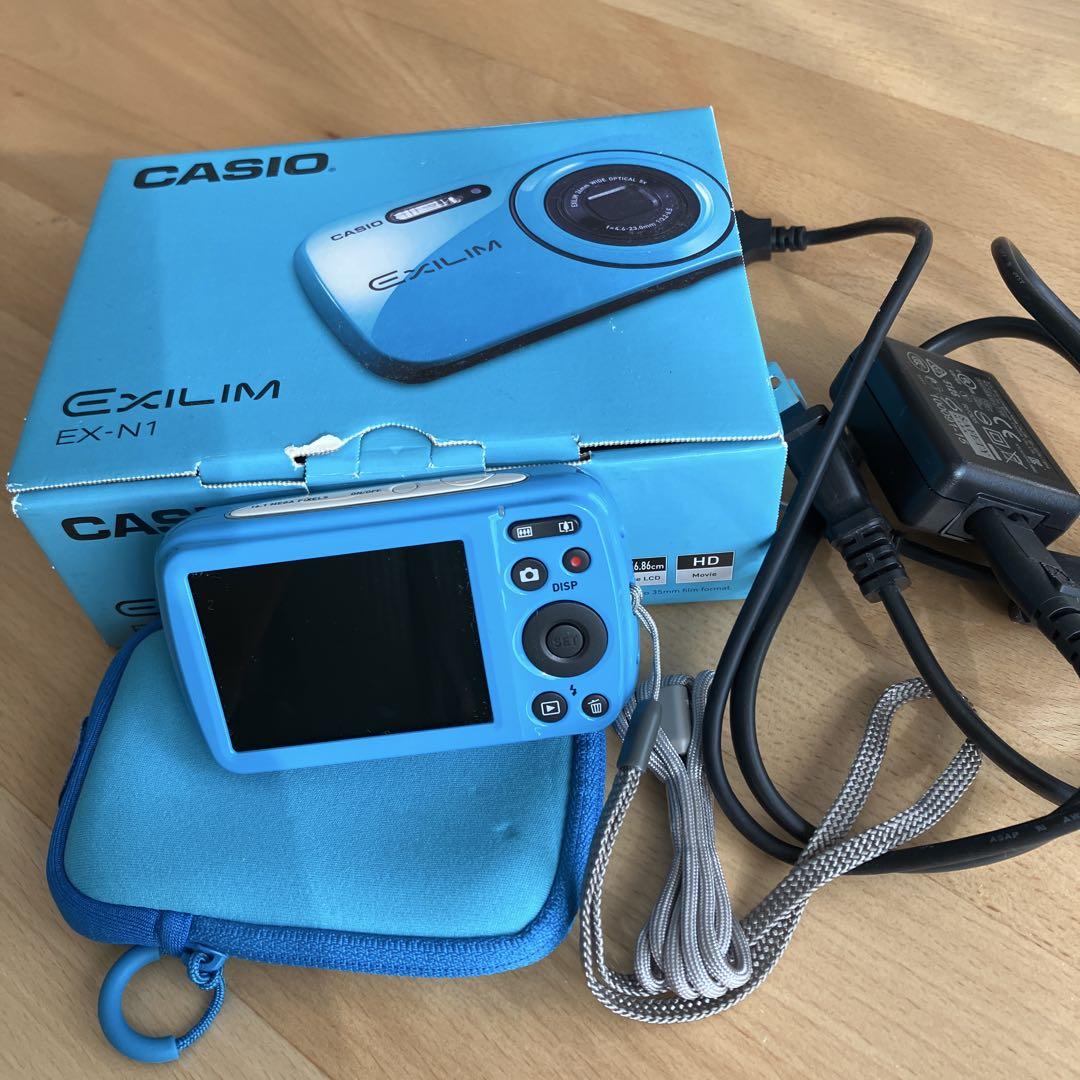 CASIO EXILIM EX-N1 ブルー カメラ