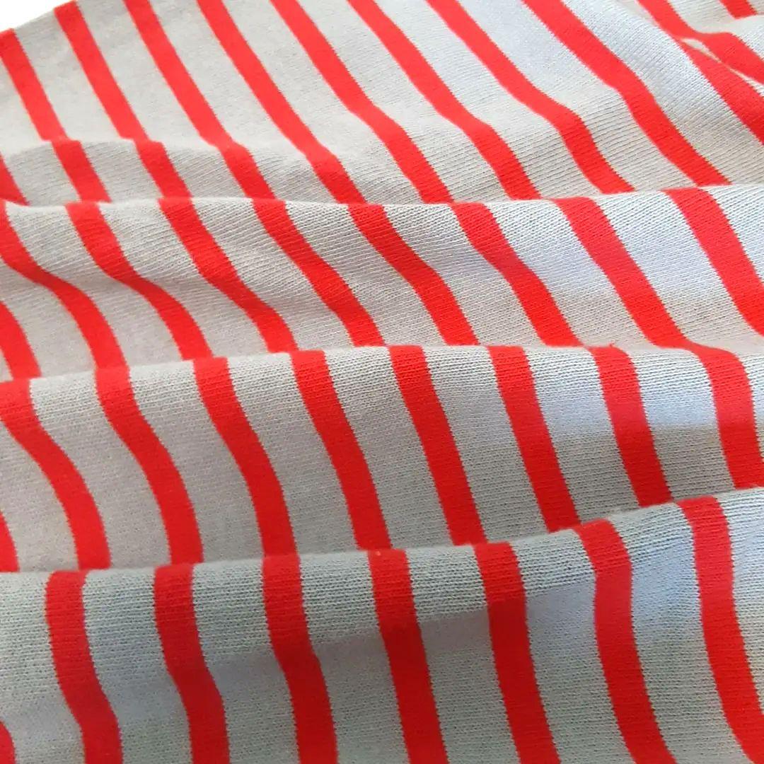 【極美品・希少】セントジェームス　バスクシャツ　レッド系ボーダー 赤 グレー