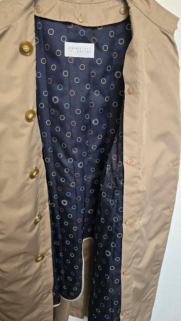定番人気！ 美品 トレンチ ステンカラー フィロソフィ マッキントッシュ ジャケット・アウター