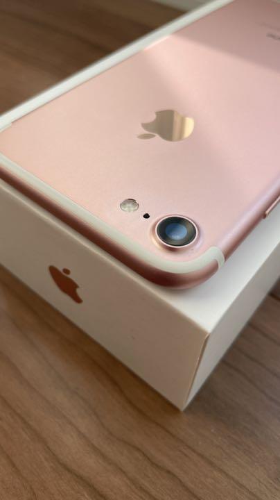 ください∡ iPhone 7 Rose Gold 128 GB au BGPQ0-m43362038919 Ⓐスペック