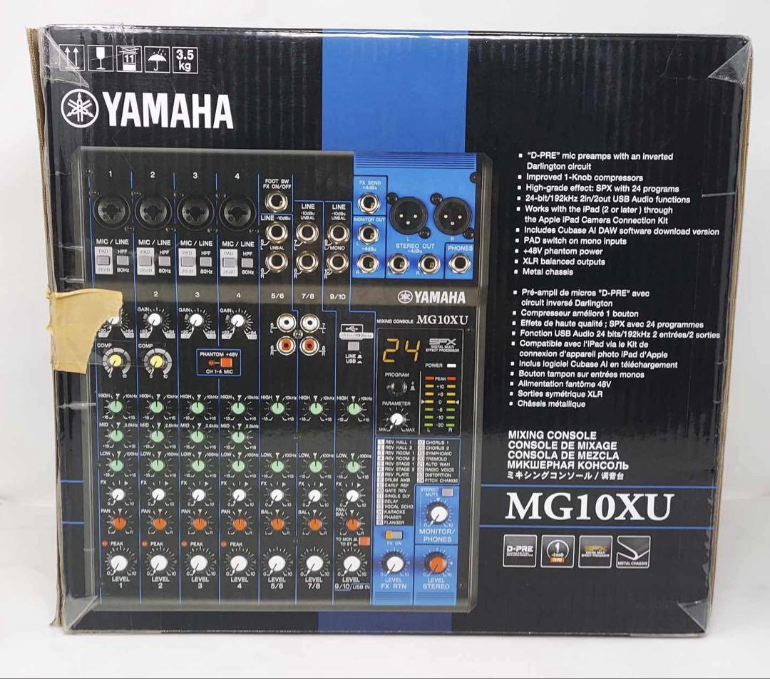 【ジャンク品】YAMAHA ミキサー MG10XU