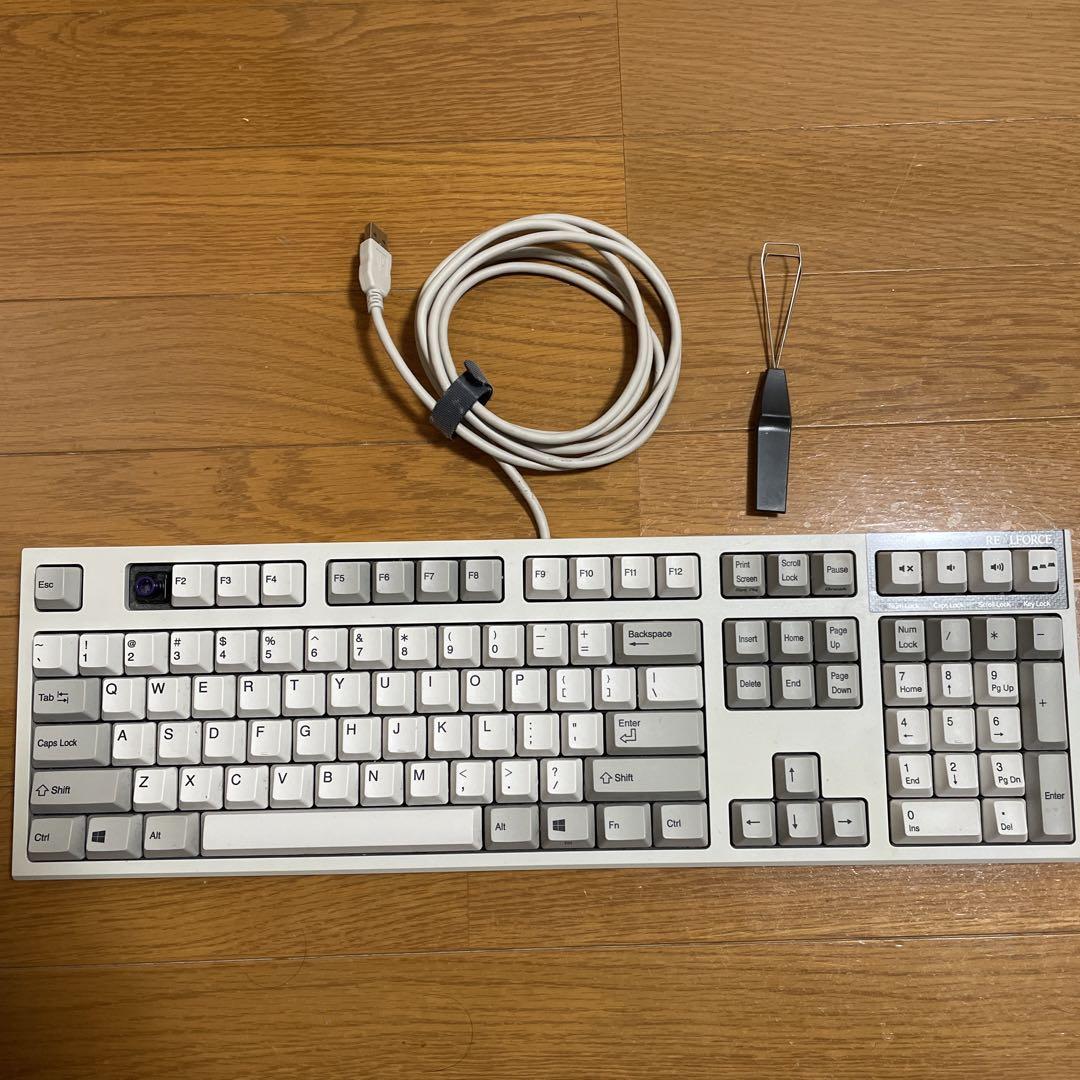 リアルフォース PFU Limited Edition 白【動作問題なし】