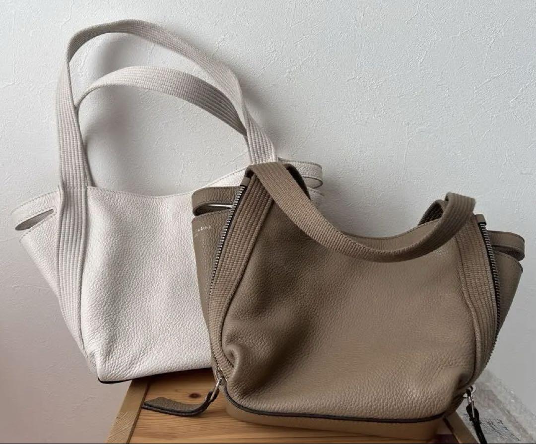 【三連休セール】 GIANNICHIARINI ASIA ハンドバッグ ブラウン
