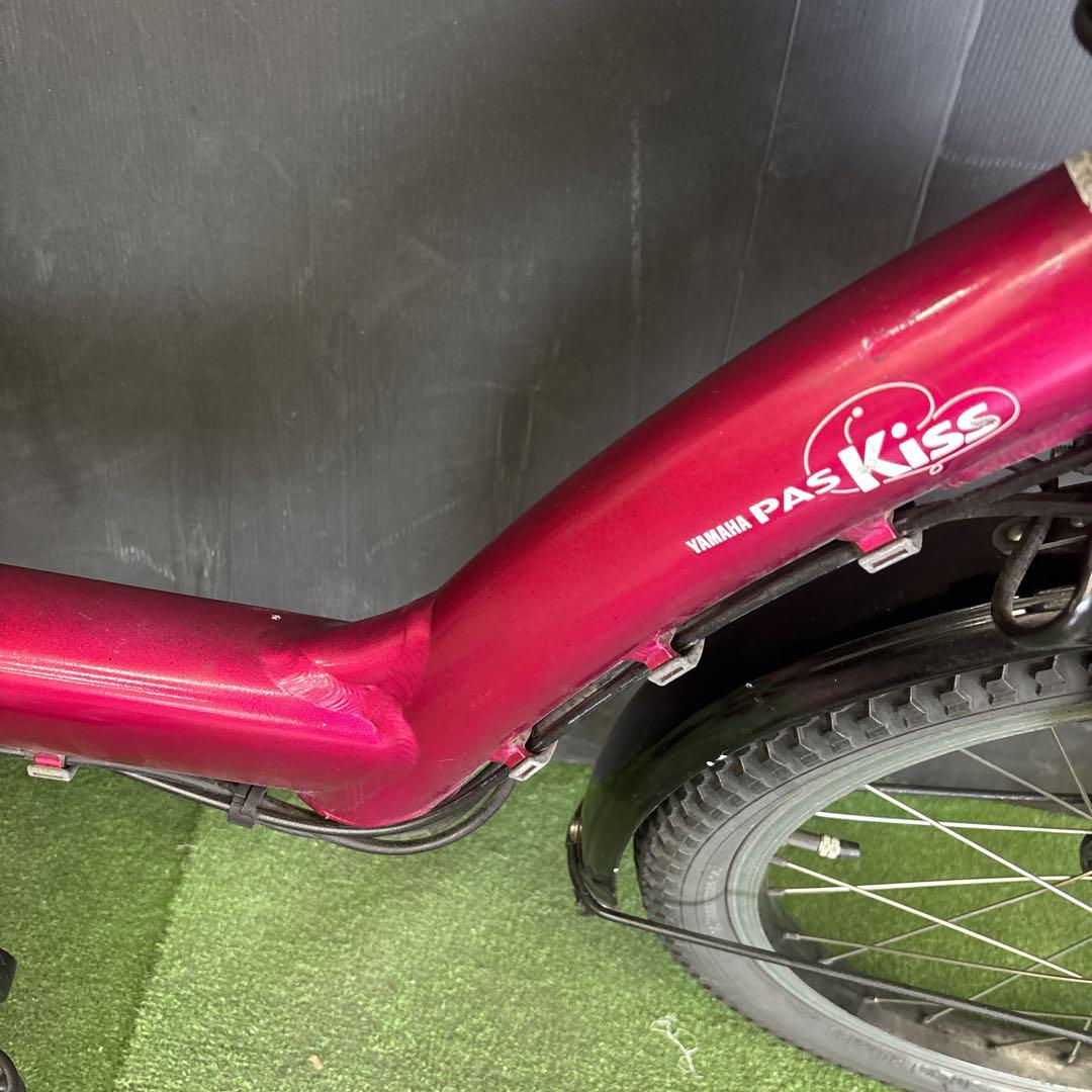 電動自転車 YAMAHA PAS kiss ピンク　29★