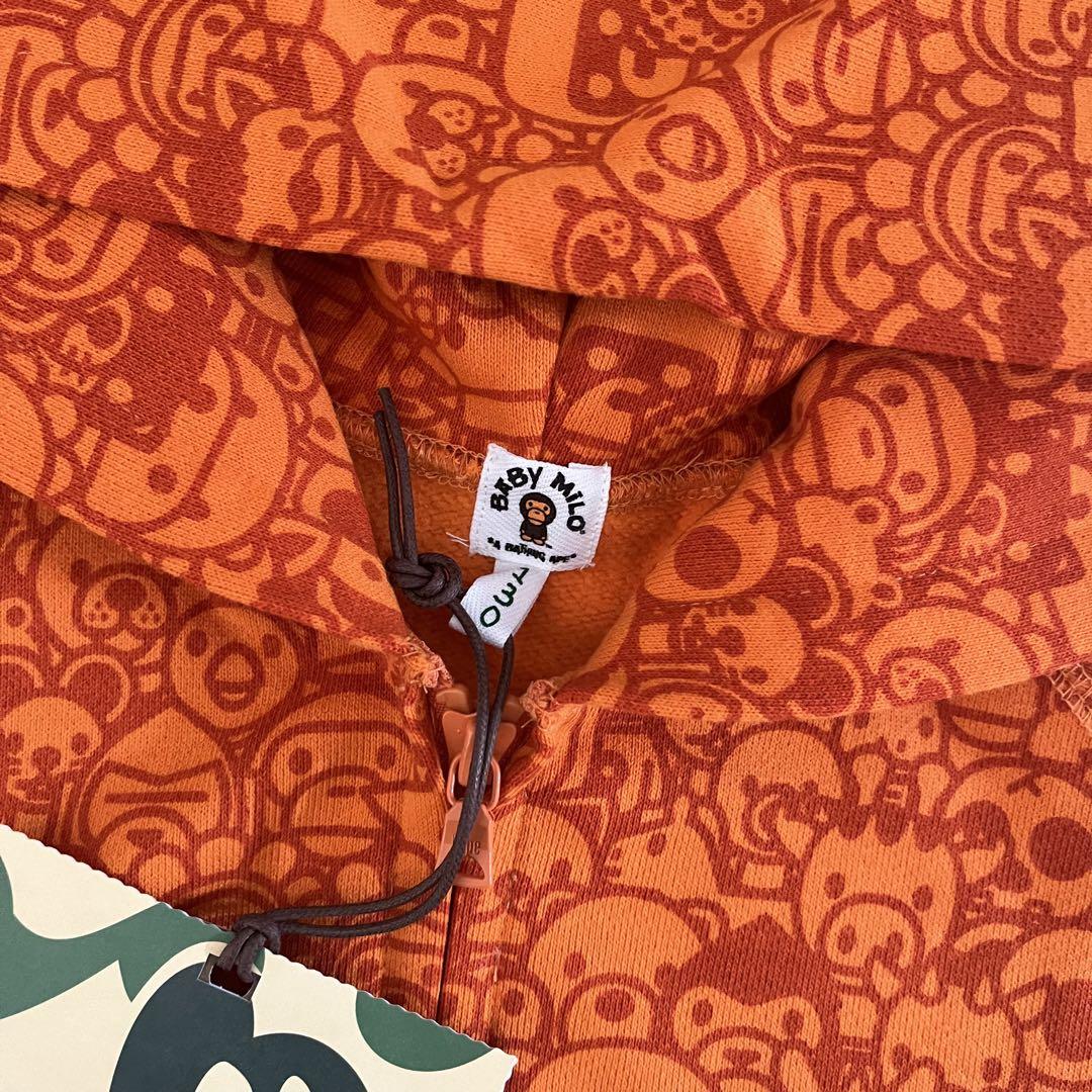baby milo マイロ　ジップパーカー