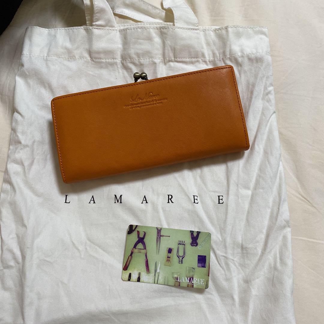 LAMAREE 新品未使用 3nZyb-m43368210057 素敵長財布 限定セール