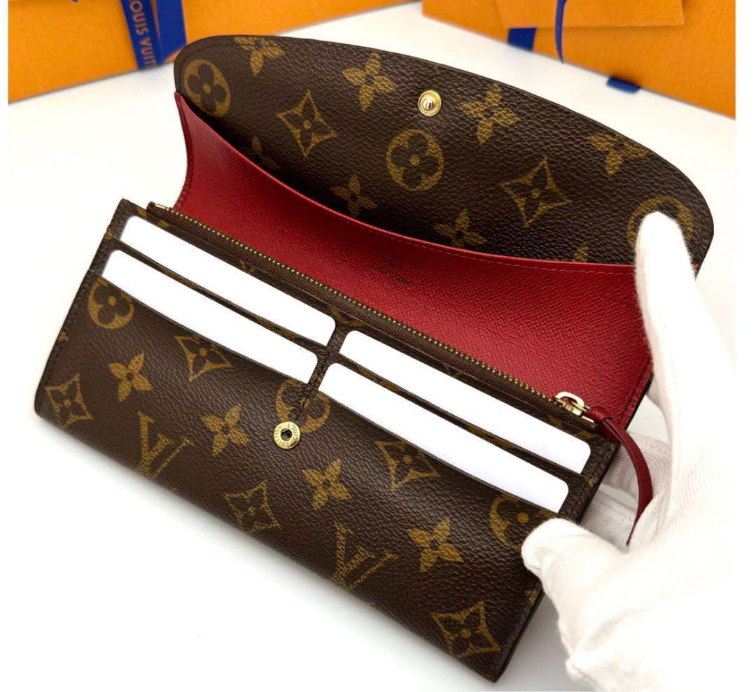 【美品】ルイヴィトン バイカラー　ポルトフォイユ エミリー財布 美品】ルイヴィトン バイカラーポルトフォイユ エミリー財布