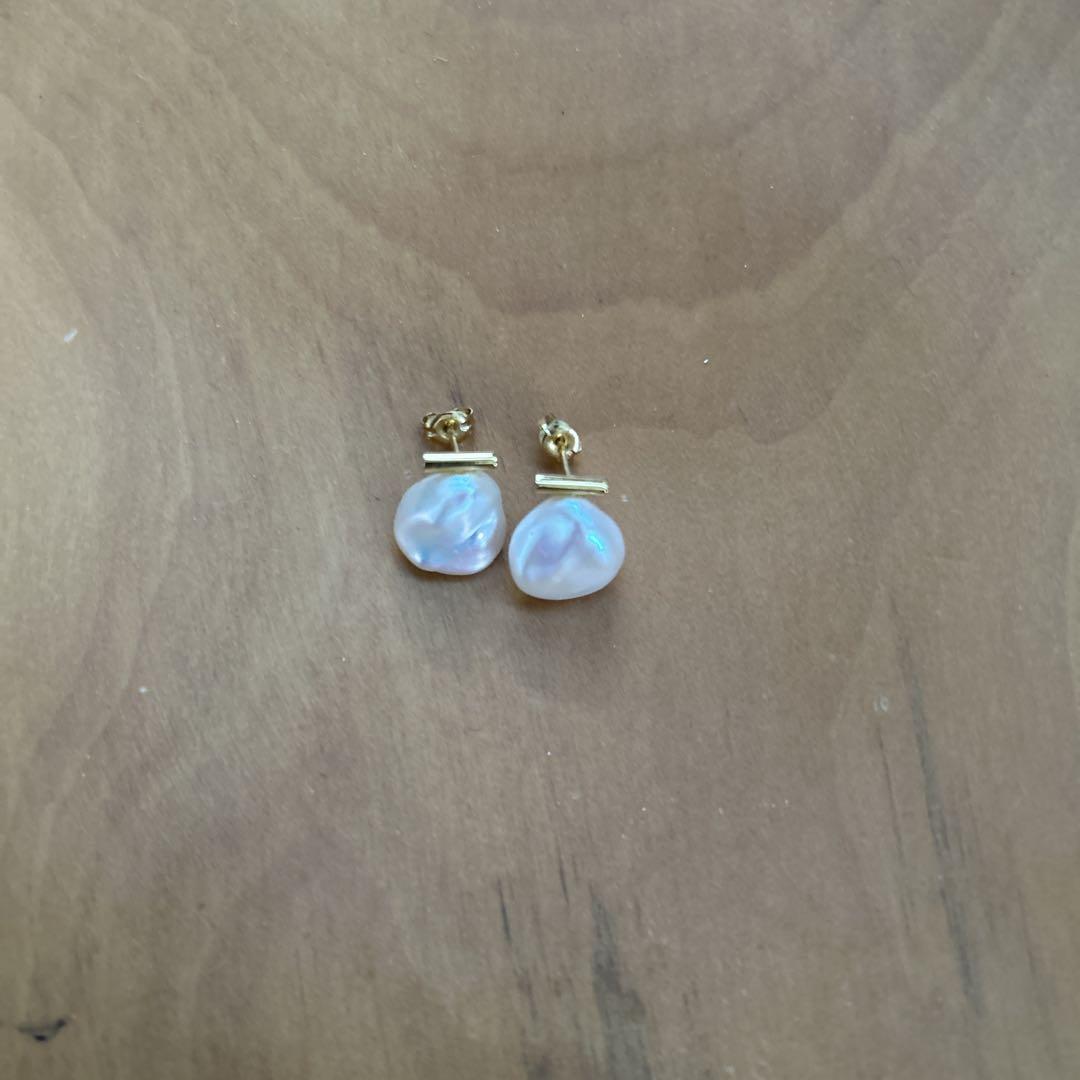 januka×TOMORROWLAND バロックパールピアス