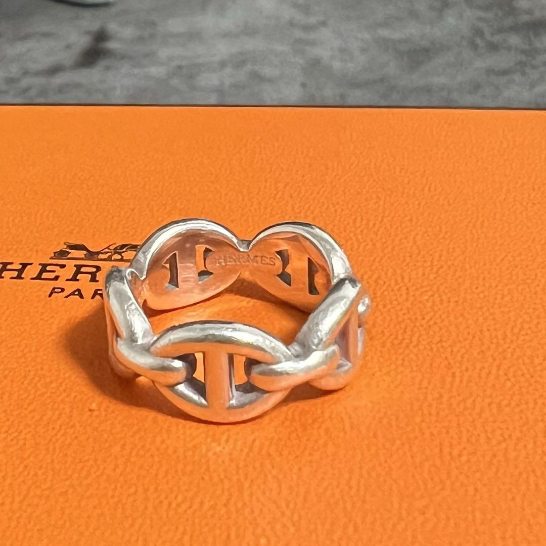HERMES シェーヌダンクル リング46