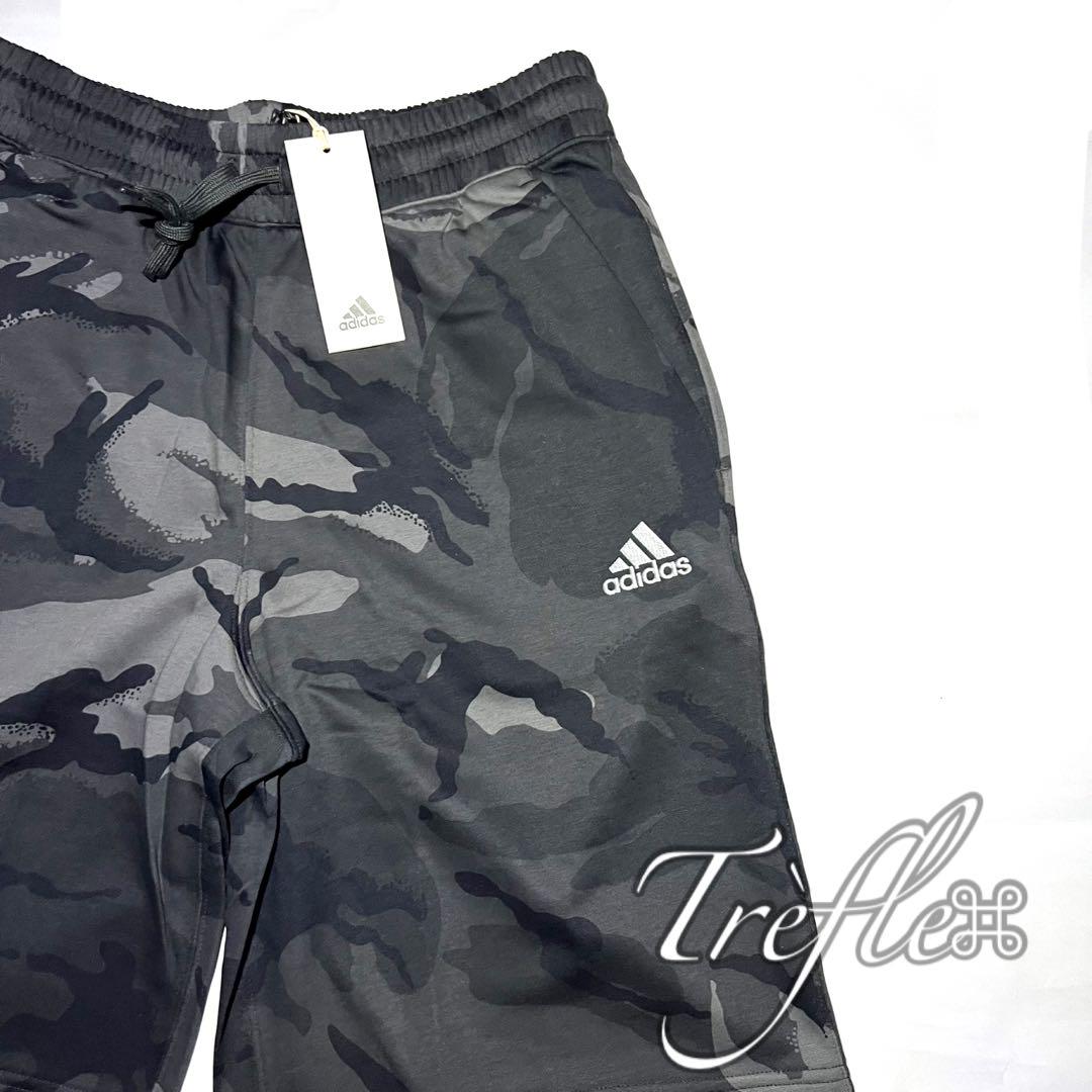 アディダス adidas 新品 未使用 パーカー ハーフパンツ 上下セット 薄手