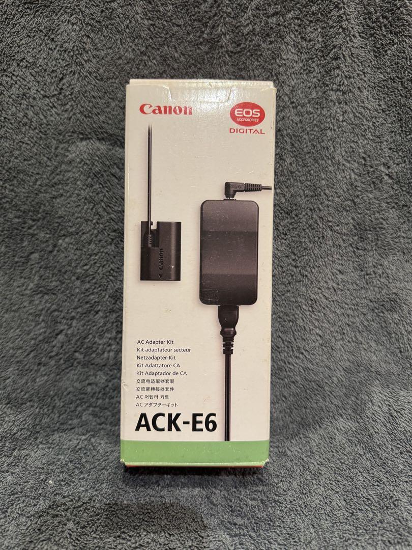 Canon ACアダプターキット　ACK-E6