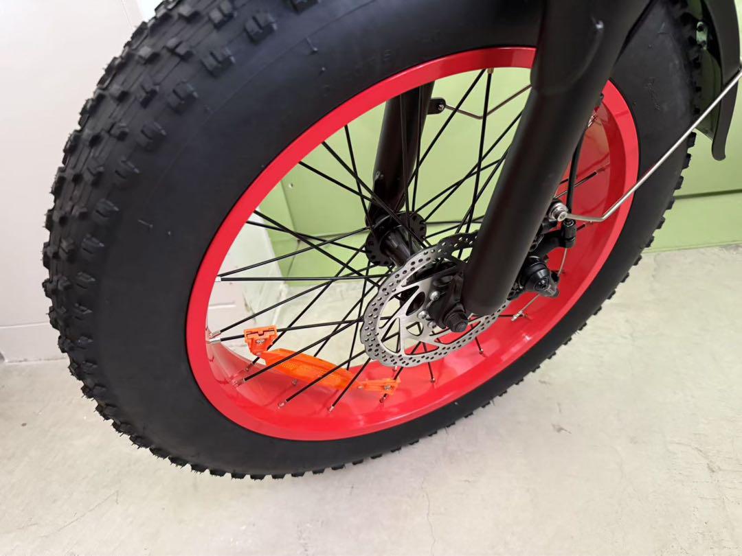 23ファットバイク20インチ折り畳みビーチクルーザー自転車FATBIKE