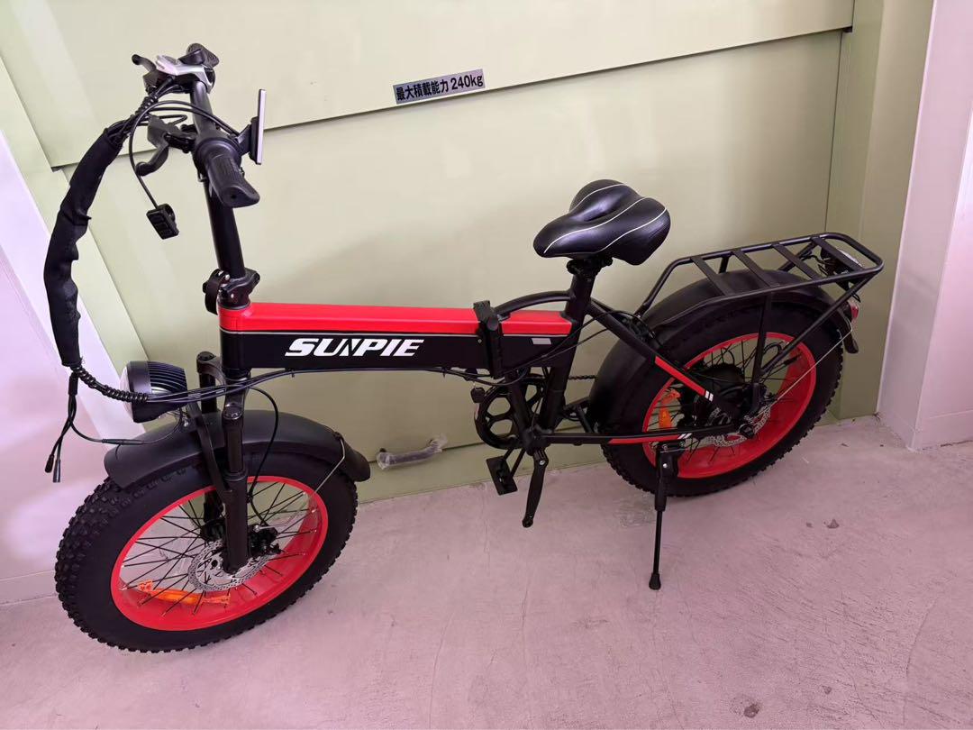 23ファットバイク20インチ折り畳みビーチクルーザー自転車FATBIKE