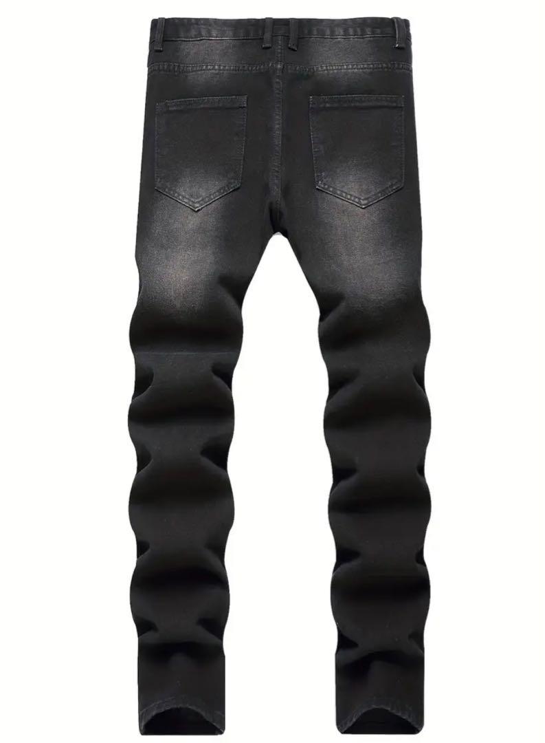 【70％OFF】 ukドリル クラッシュデニム パンツクラシック - trapstar amiri mnml パンツ