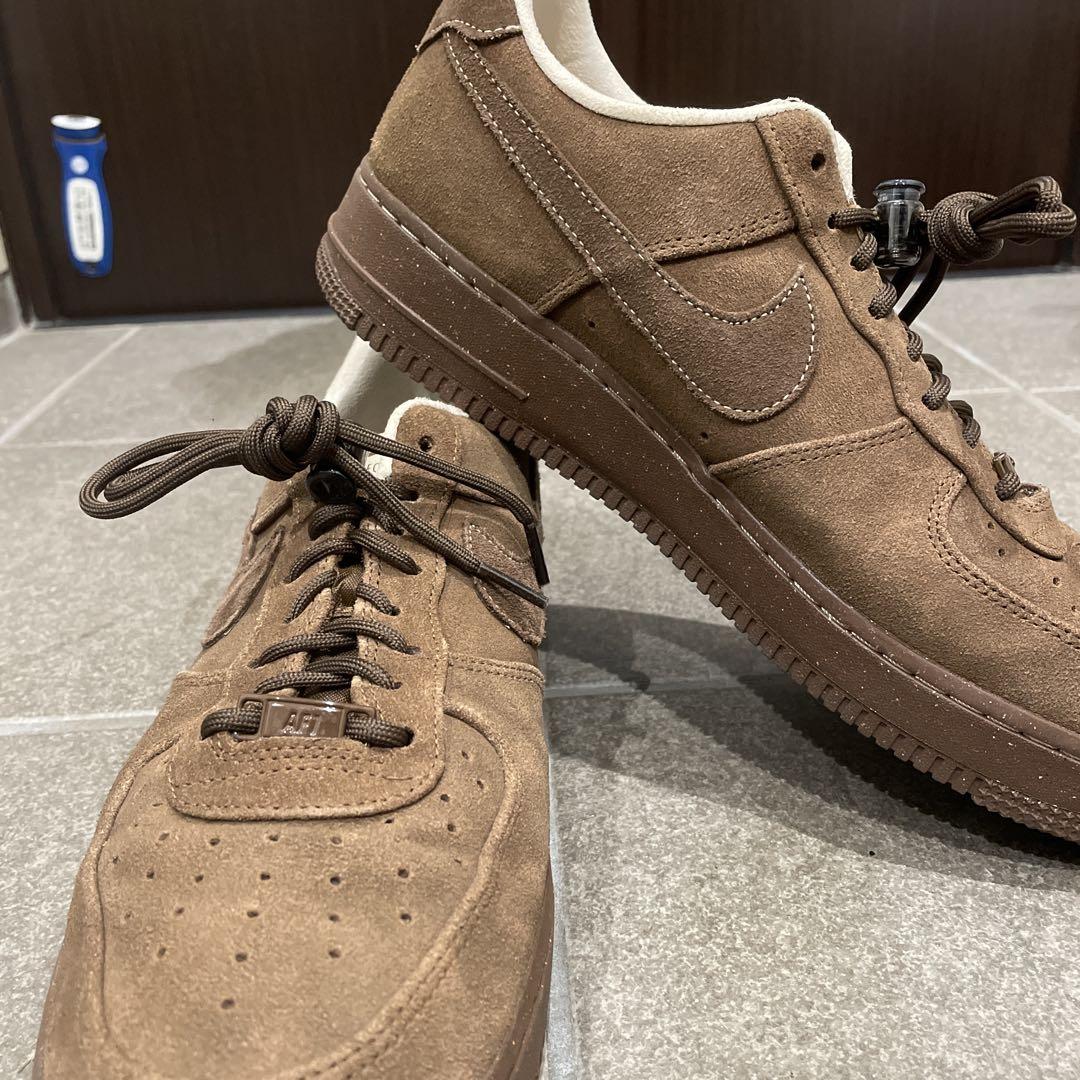 スニーカー NIKE W AIR FORCE 1LOW '07 CACAO WOW fq8901-259-5.jpg