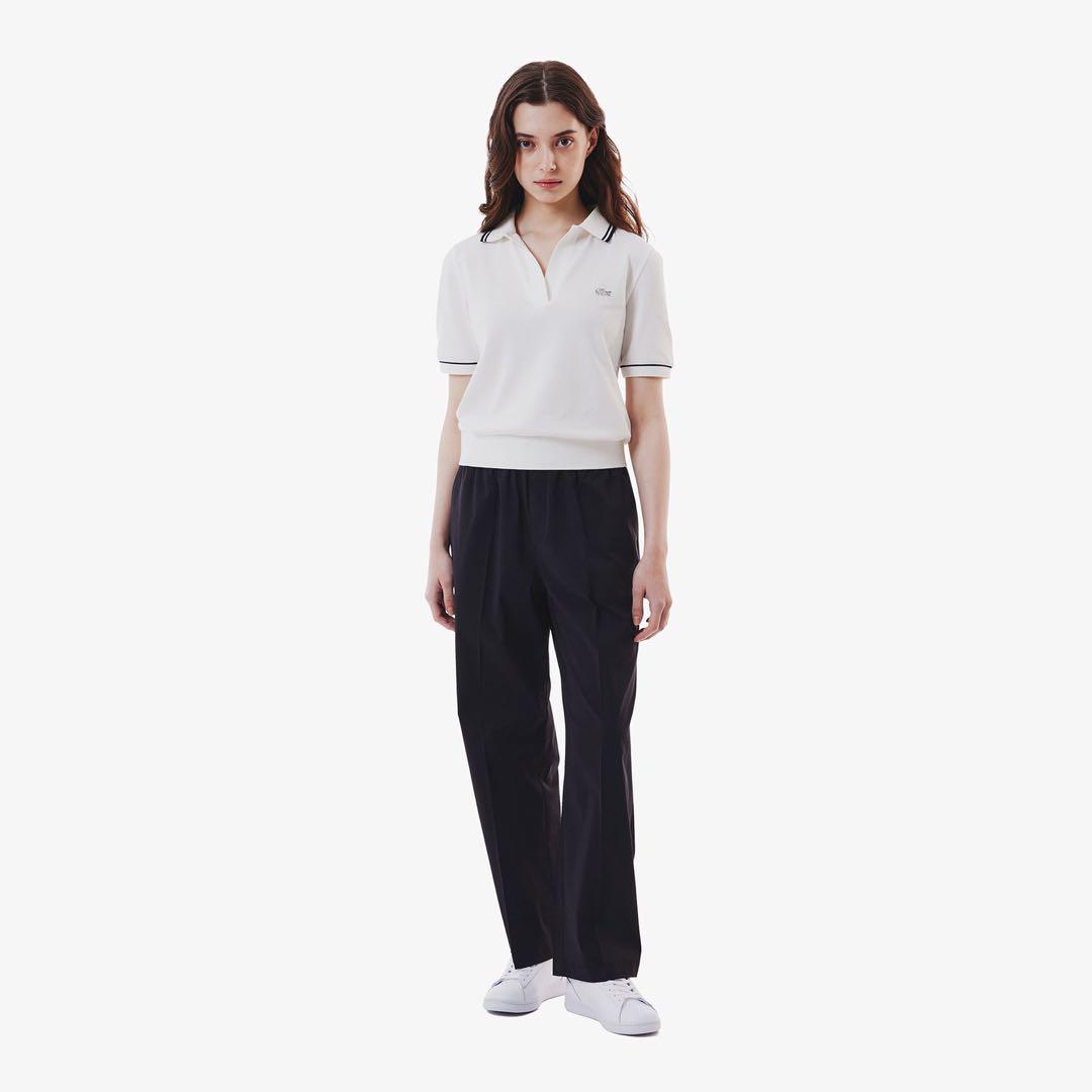 LACOSTE ネイビー スラックス　34