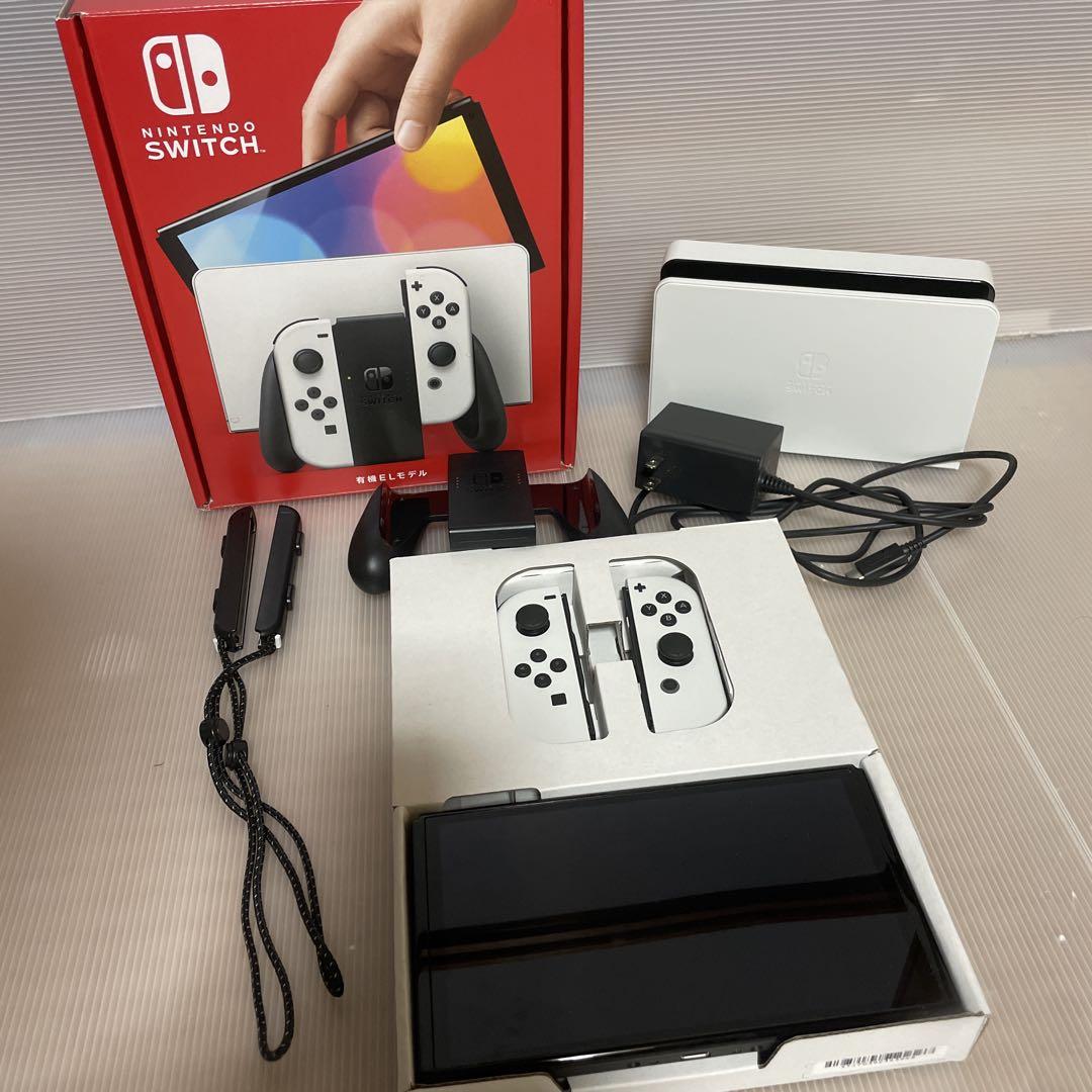 [美品]Nintendo Switch 有機ELモデル