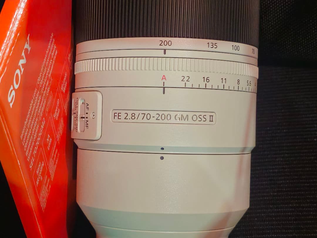SONY FE 70-200mm F2.8 GM OSS II ズームレンズ SONY FE 70-200mm F2.8 GM OSS II ズームレンズ