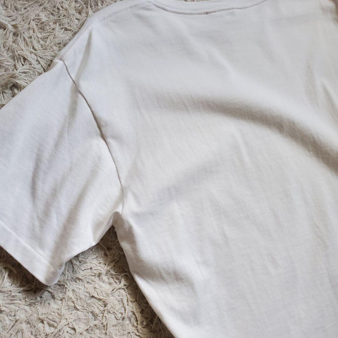 美品 23ss AURALEE ロンハーマン別注 ホワイト Tシャツ サイズ0