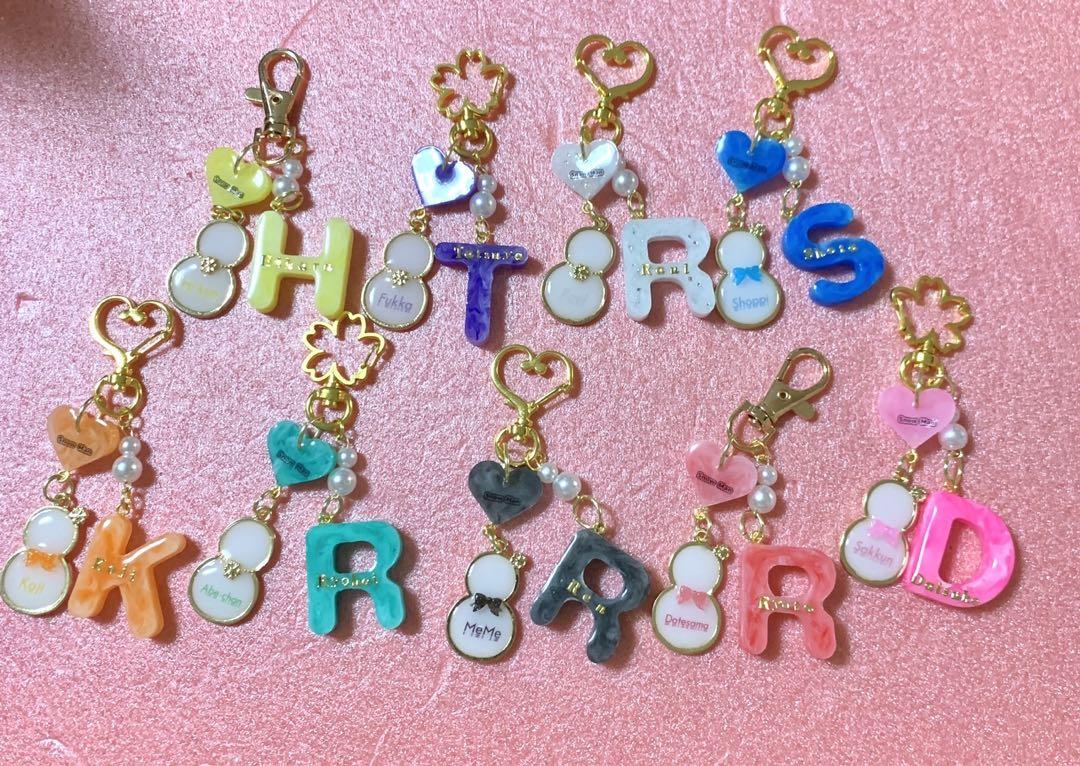 SnowMan レジンキーホルダー ハンドメイド 雪だるま