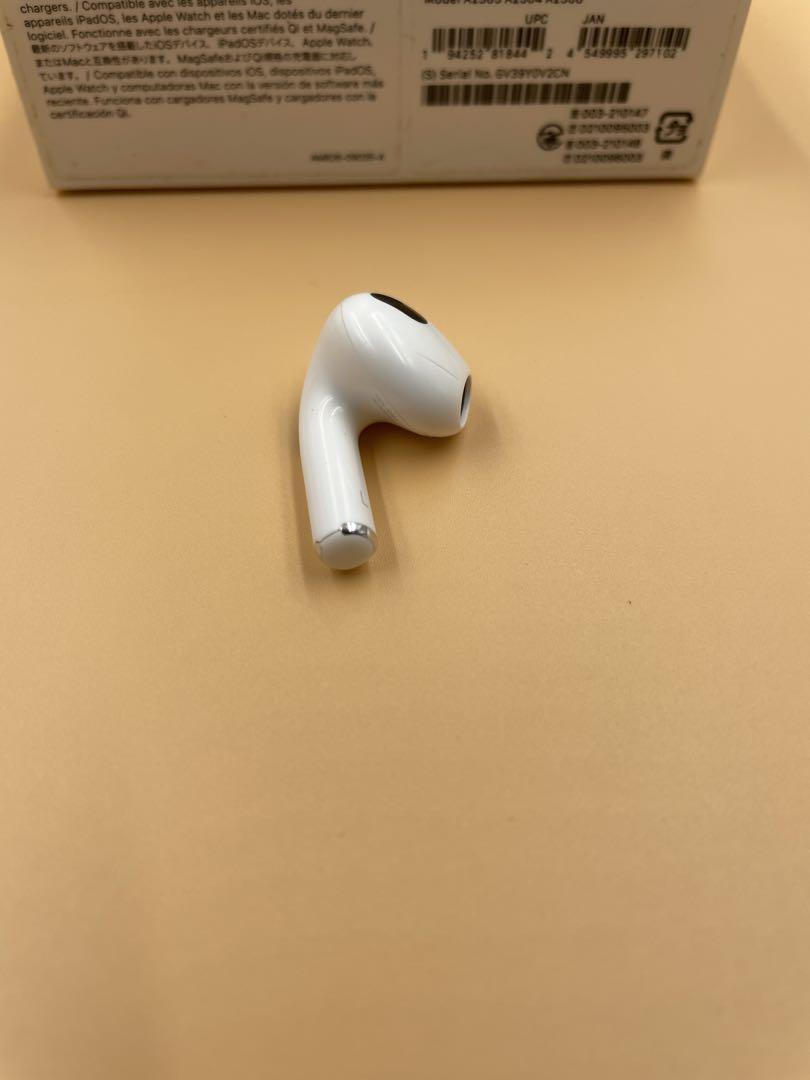 Apple AirPods 3 第三世代 左耳のみ　L 片耳　 A2564