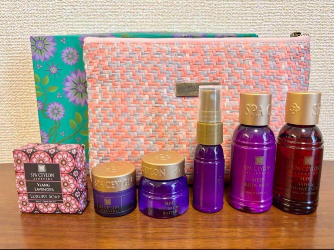 喜ばれる誕生日プレゼント 未使用】 （スパセイロン）スリープホームスパセット CEYLON SPA リラクゼーショングッズ