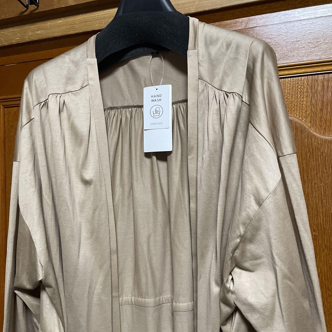 未使用⭐︎66%OFF⭐︎アンタイトル ロングカーディガン ベージュ