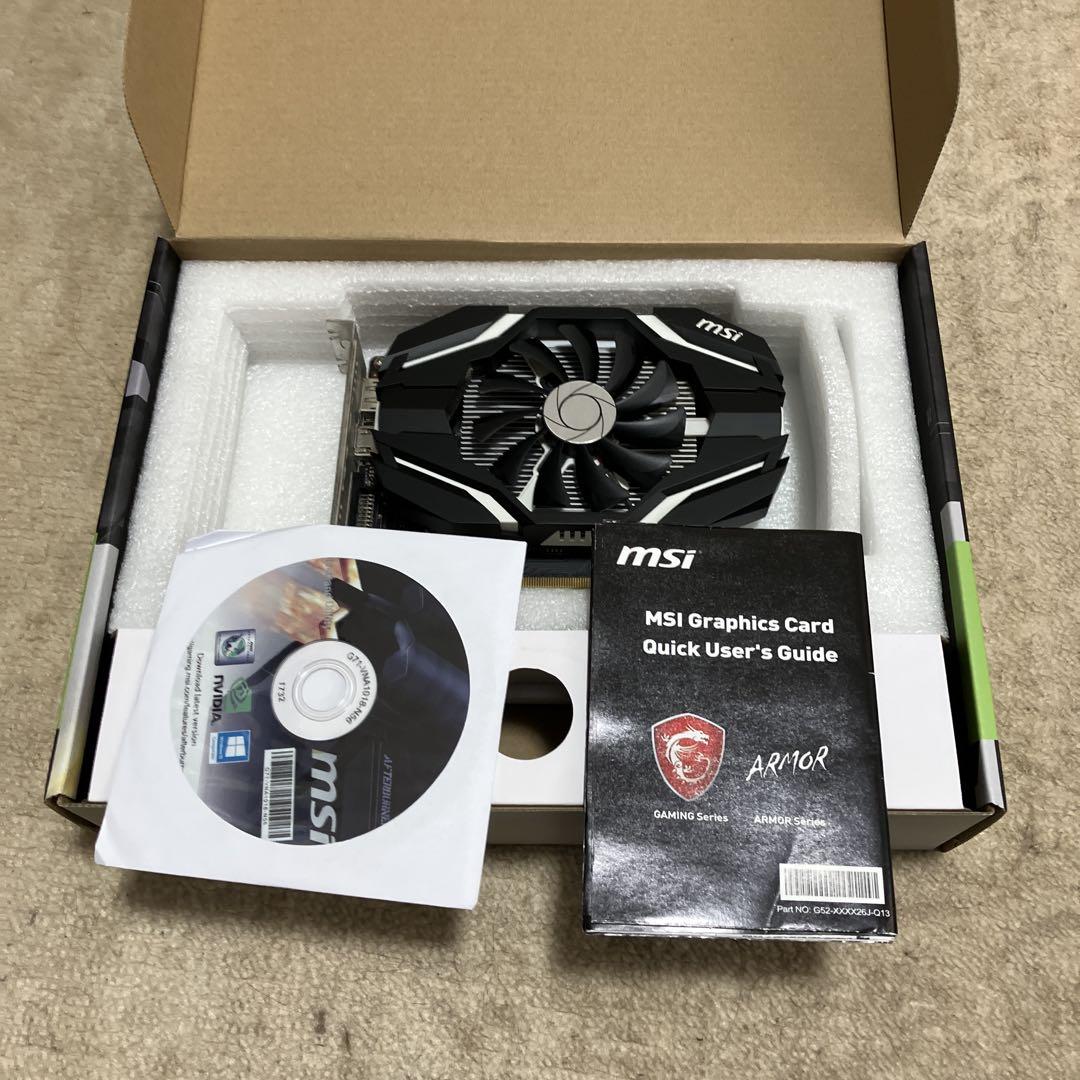 グラフィックボード・グラボ・ビデオカード MSI GeForce GTX 1050 Ti 4GB