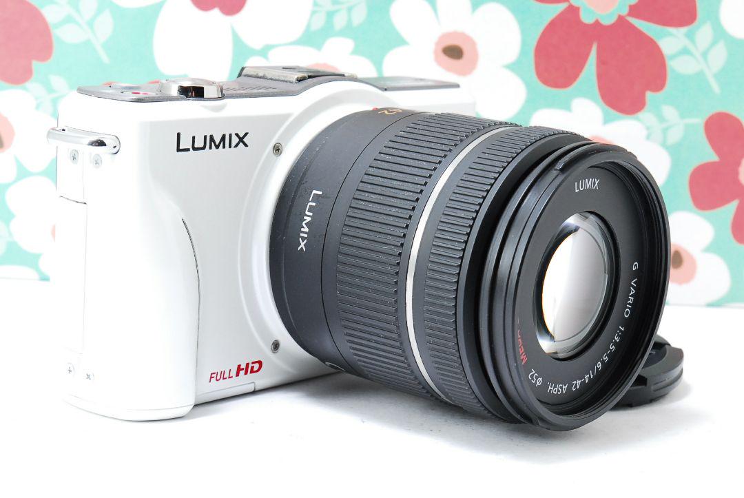 超目玉】 パナソニック ❤️美品❤️軽量♡高画質 LUMIX ❤️ GF2 超目玉】 パナソニック ❤️美品❤️軽量♡高画質 LUMIX ❤️ GF2