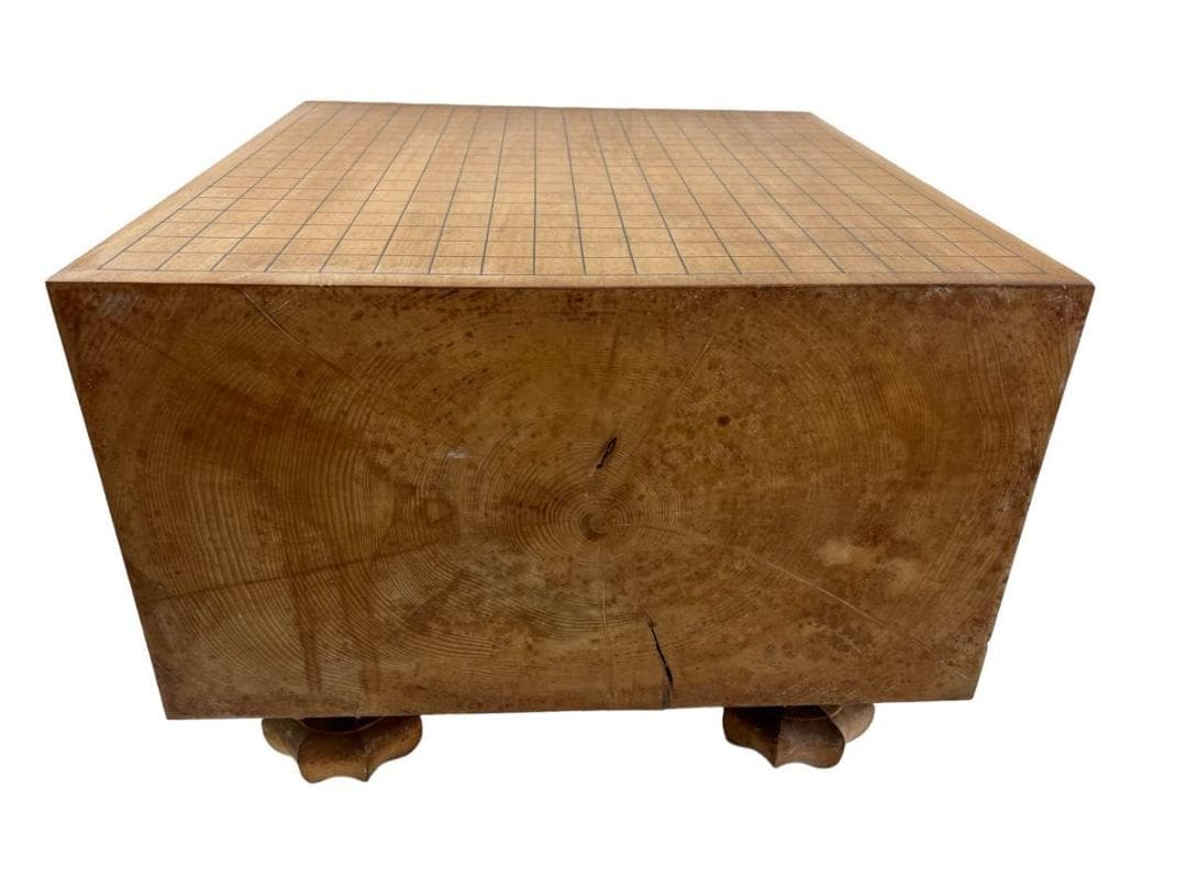 極厚】碁盤 天然木 脚付き 約八寸 囲碁盤 | kamed.az