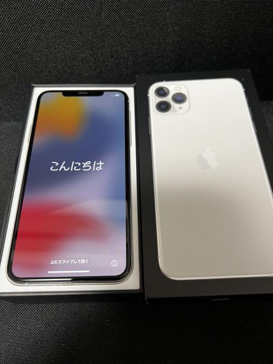 お得2022 美品 iPhone 11 Pro Max シルバー 512 GB SIMフリー 902VS-m43392210811 国産安い