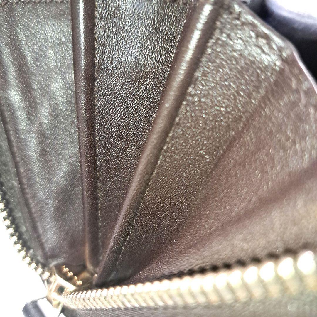 ✨️超美品✨️GUCCI グッチ 長財布 レザー キャンバス ラウンドファスナー