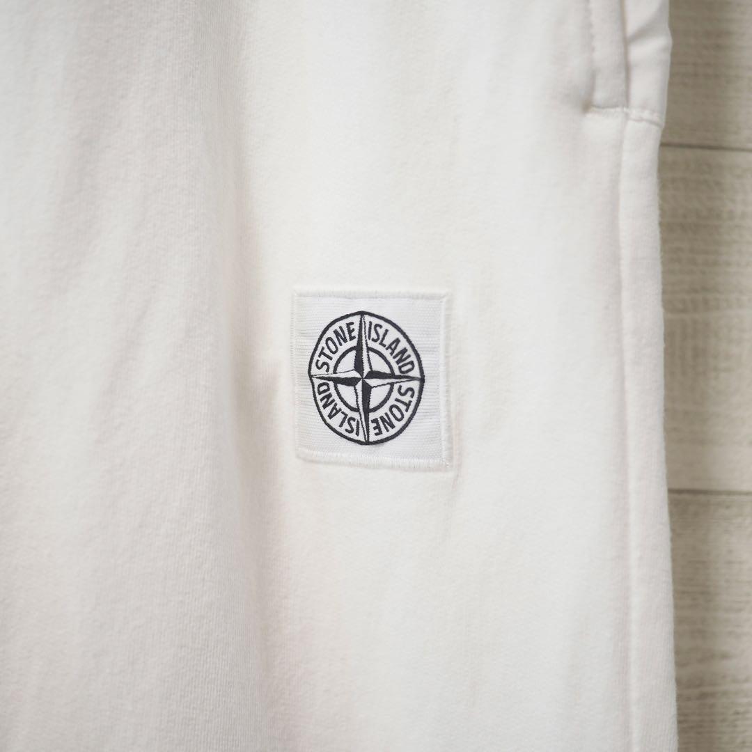 STONE ISLAND 16SS Fleece Trousers-Wht/M