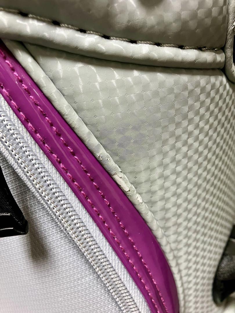専用　PUMA ゴルフバッグ レディース グレー/ピンク　中古