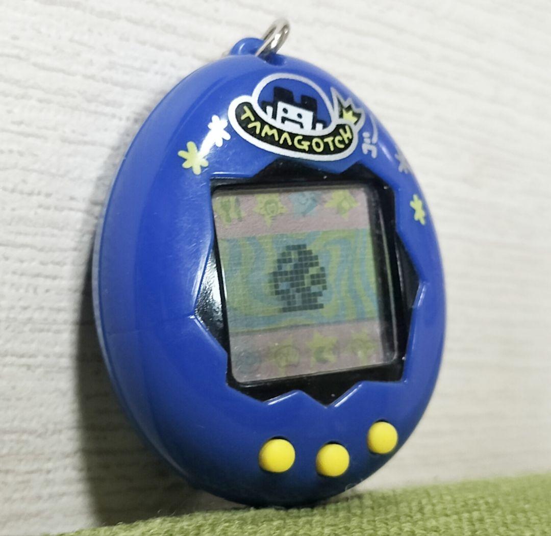 新種発見！たまごっち 初代 紺 本体 ゲーム 動作確認済み - メルカリ