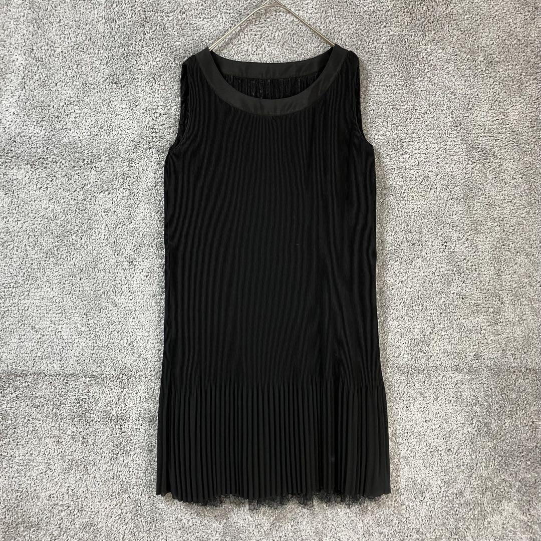 トゥービーシック　L　プリーツレースワンピース　リバーシブル　パーティー 5,680円