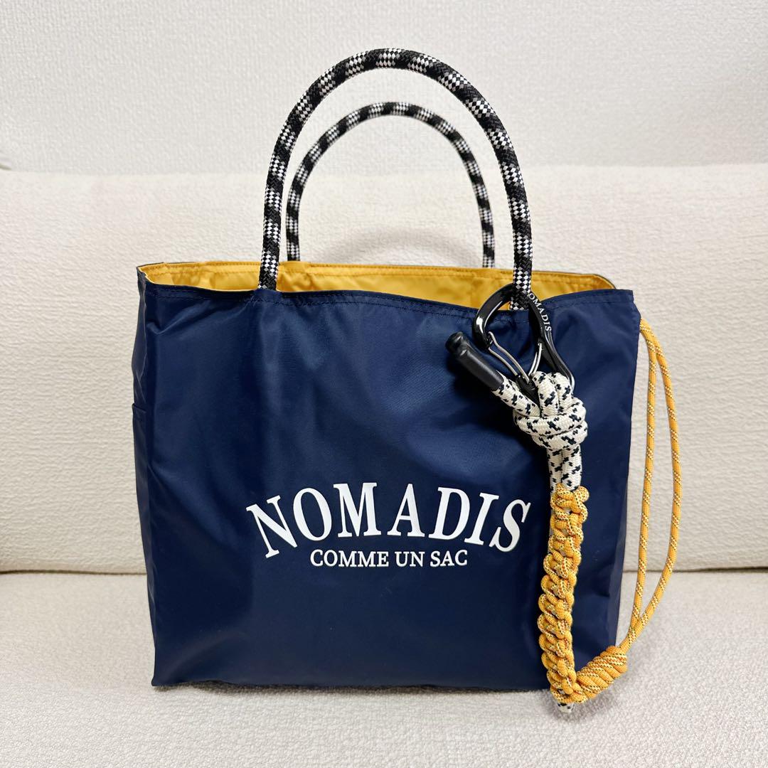 【おまけ付】 25ss メルカリ - ループストラップ トートバッグ& W ＜NOMADIS＞SAC バッグ